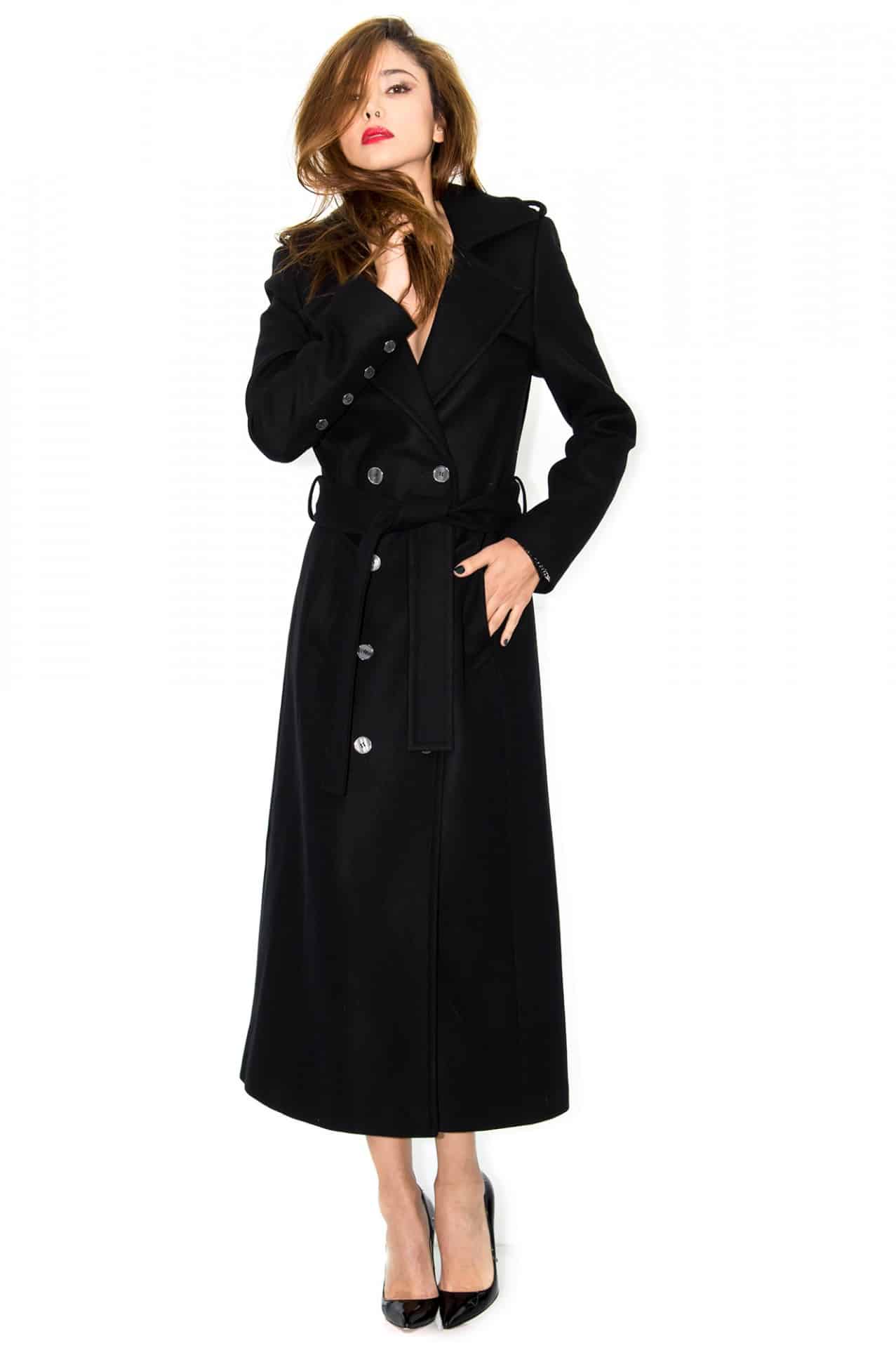 Manteau long femme